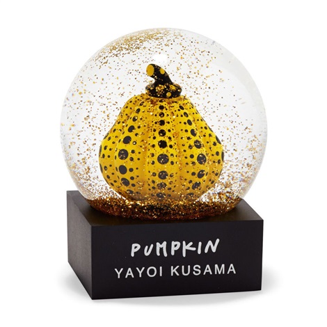 Snow Globe (Yellow Pumpkin)