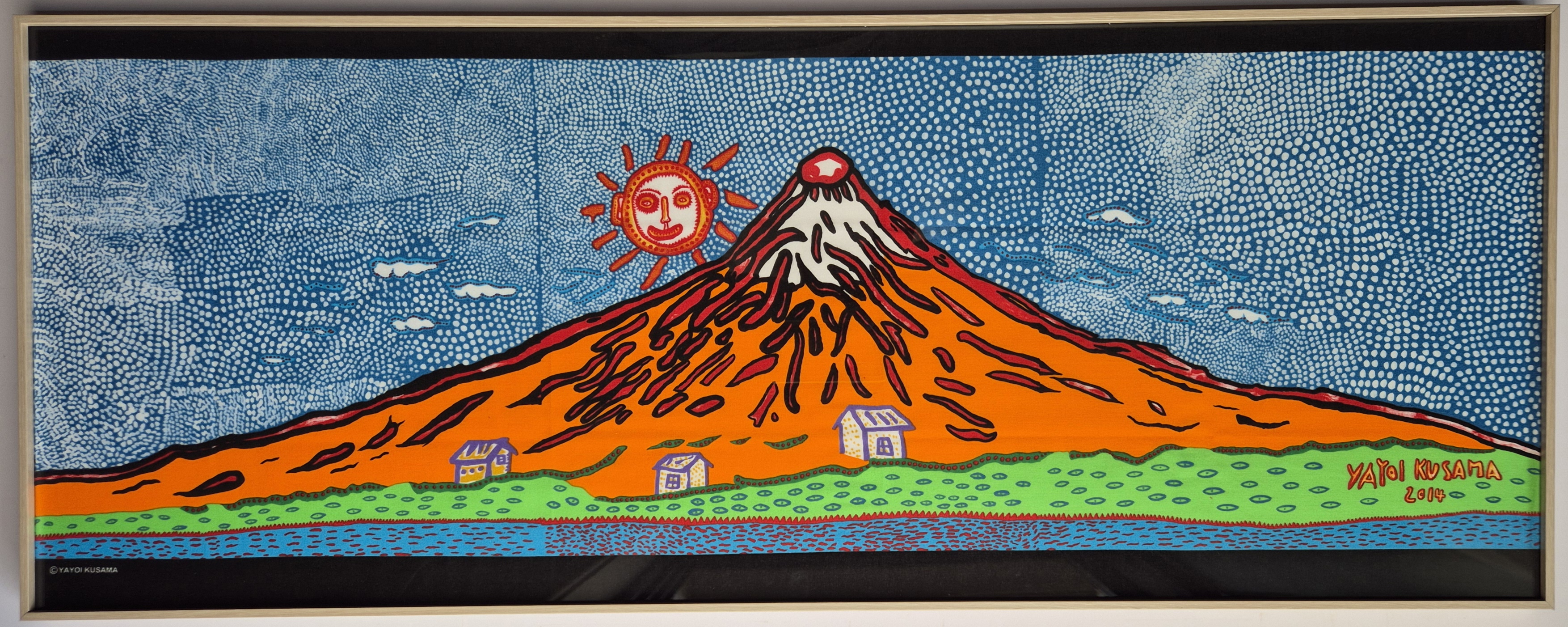 When Life Boundlessly Flares Up to the Universe by Yayoi Kusama, 2014