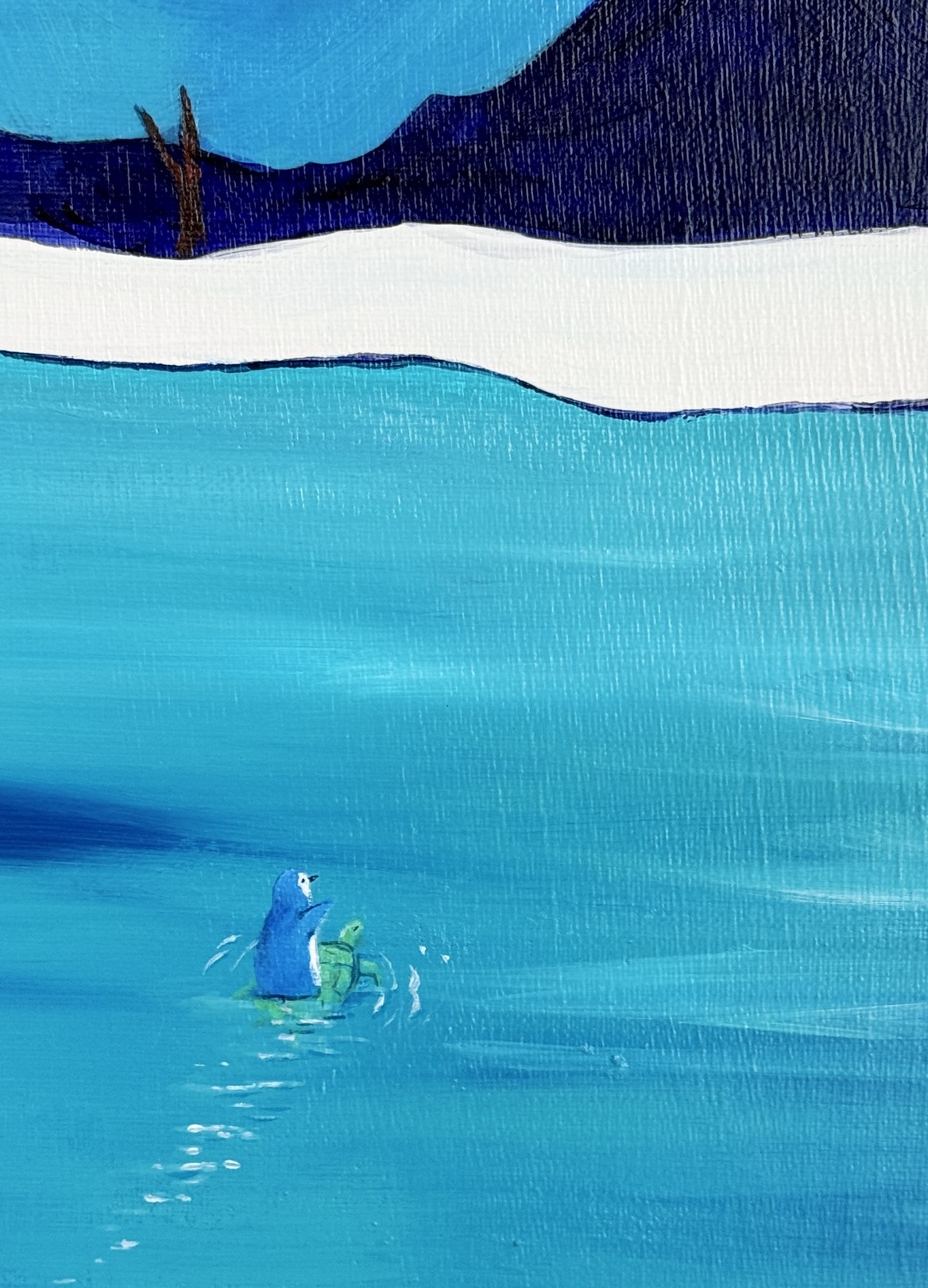 Memories of Forest Dog, Penguin and Turtle
