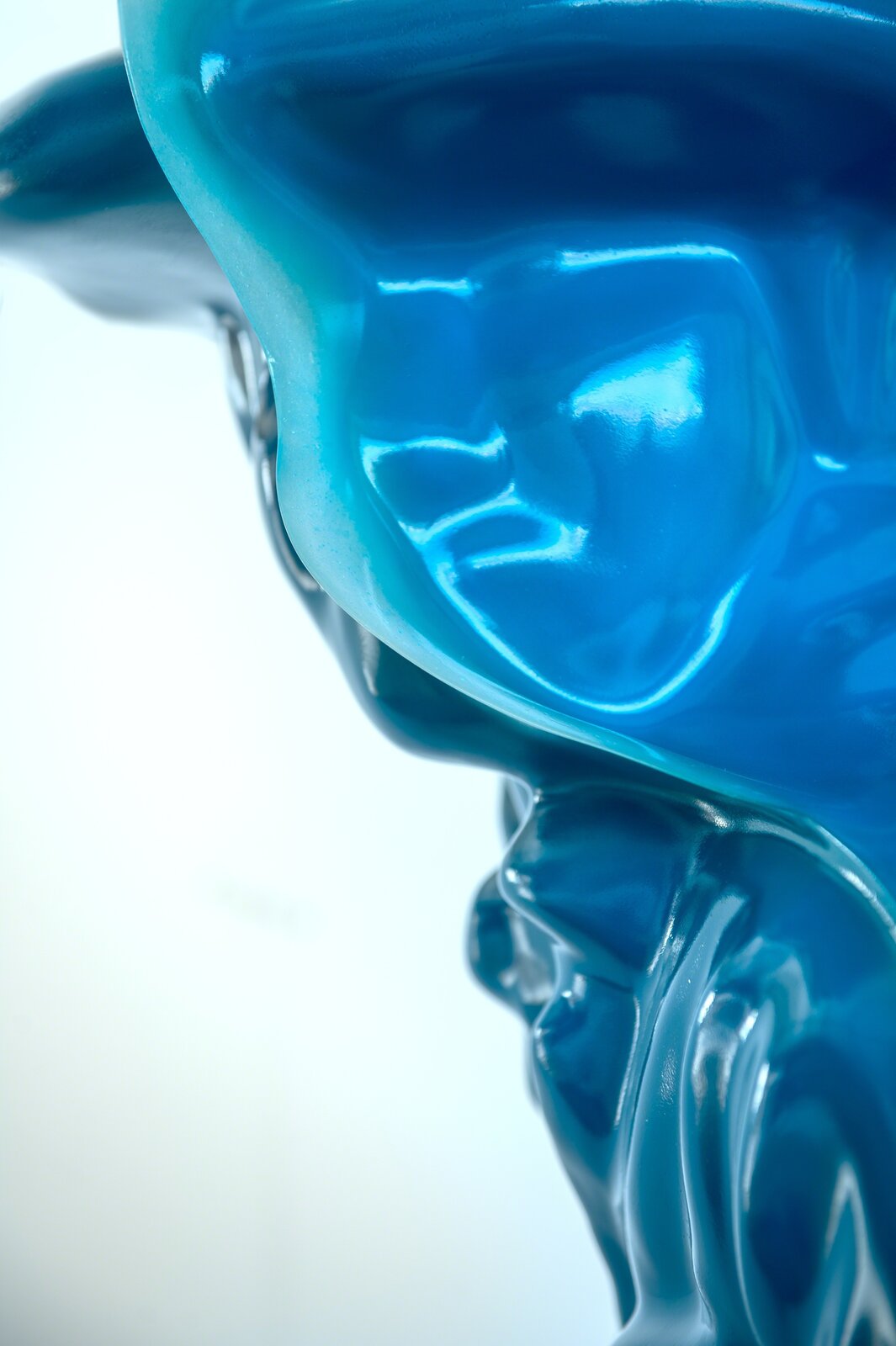 A translucent blue figure of a soldier holding a rifle.