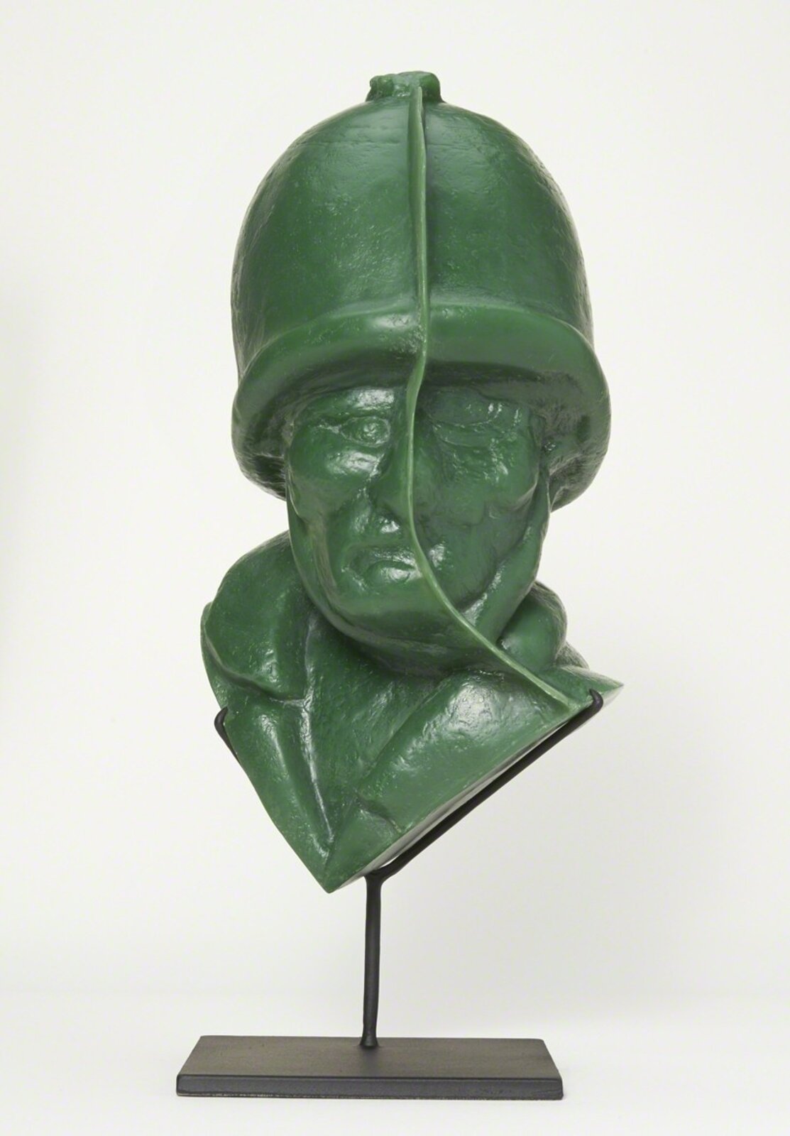 Artwork by Yoram Wolberger, Soldier Portrait #1, Made of Resin cast 