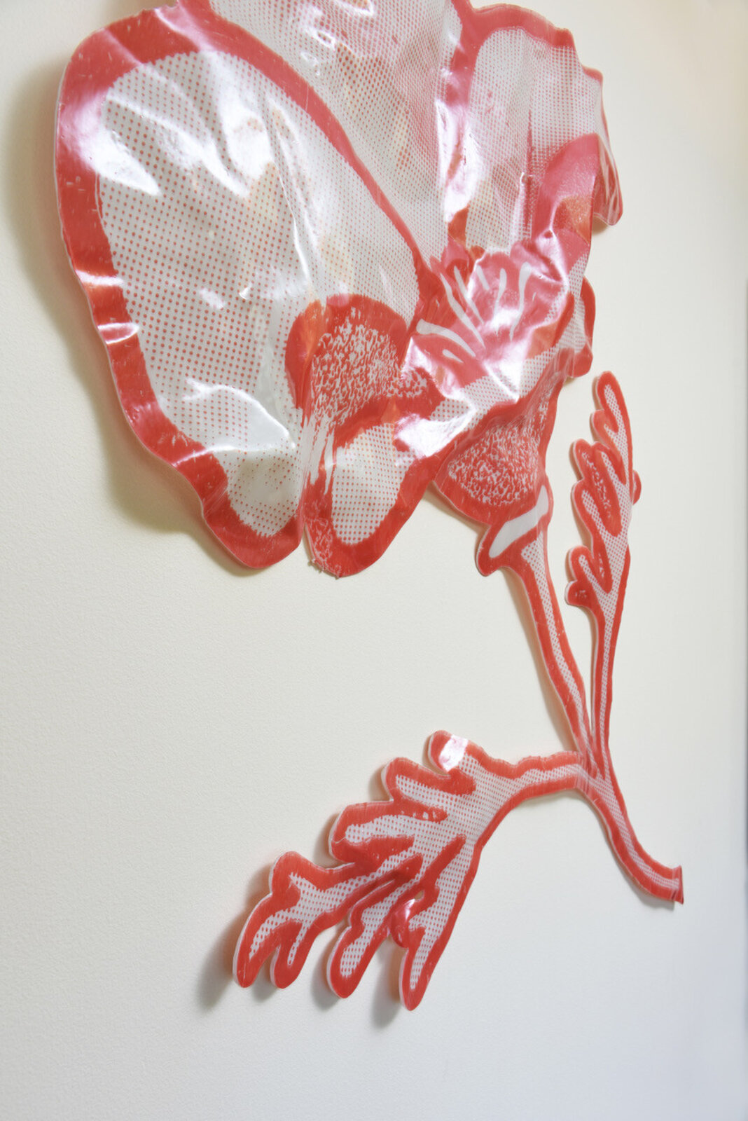 Artwork by Yoram Wolberger, THANK YOU (Poppy), Made of Fiberglass Composite and Archival Ink (Edition of 5 + 2 APs) 