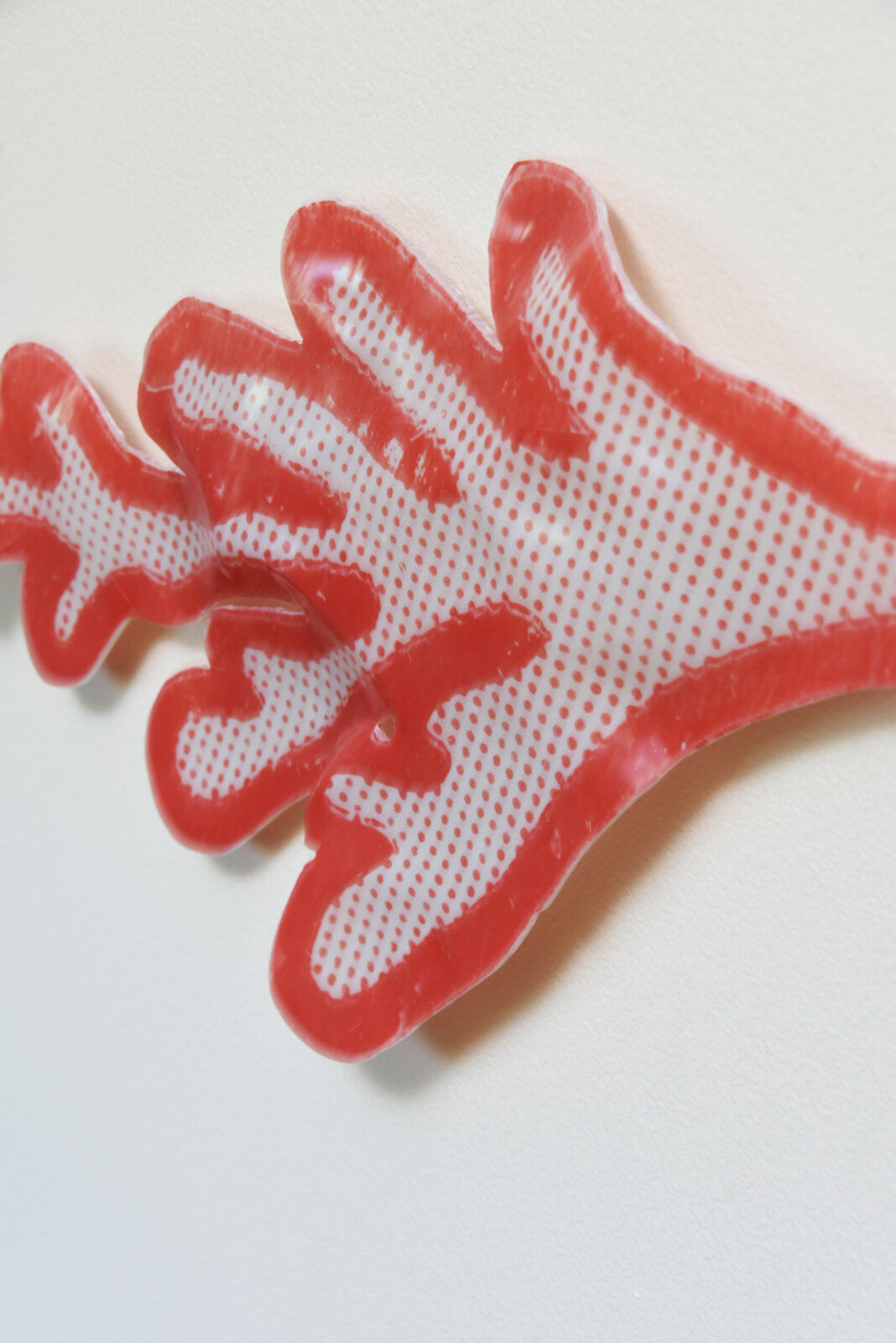 Artwork by Yoram Wolberger, THANK YOU (Poppy), Made of Fiberglass Composite and Archival Ink (Edition of 5 + 2 APs) 