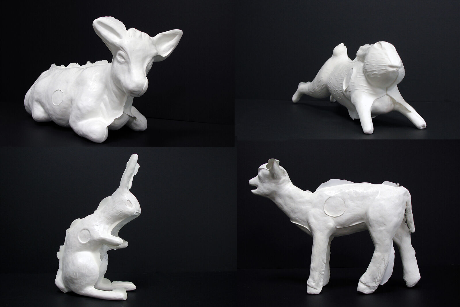 Artwork by Yoram Wolberger, The Complete Petting Zoo (Artist Proof 2/2), Made of Cast Plastic 