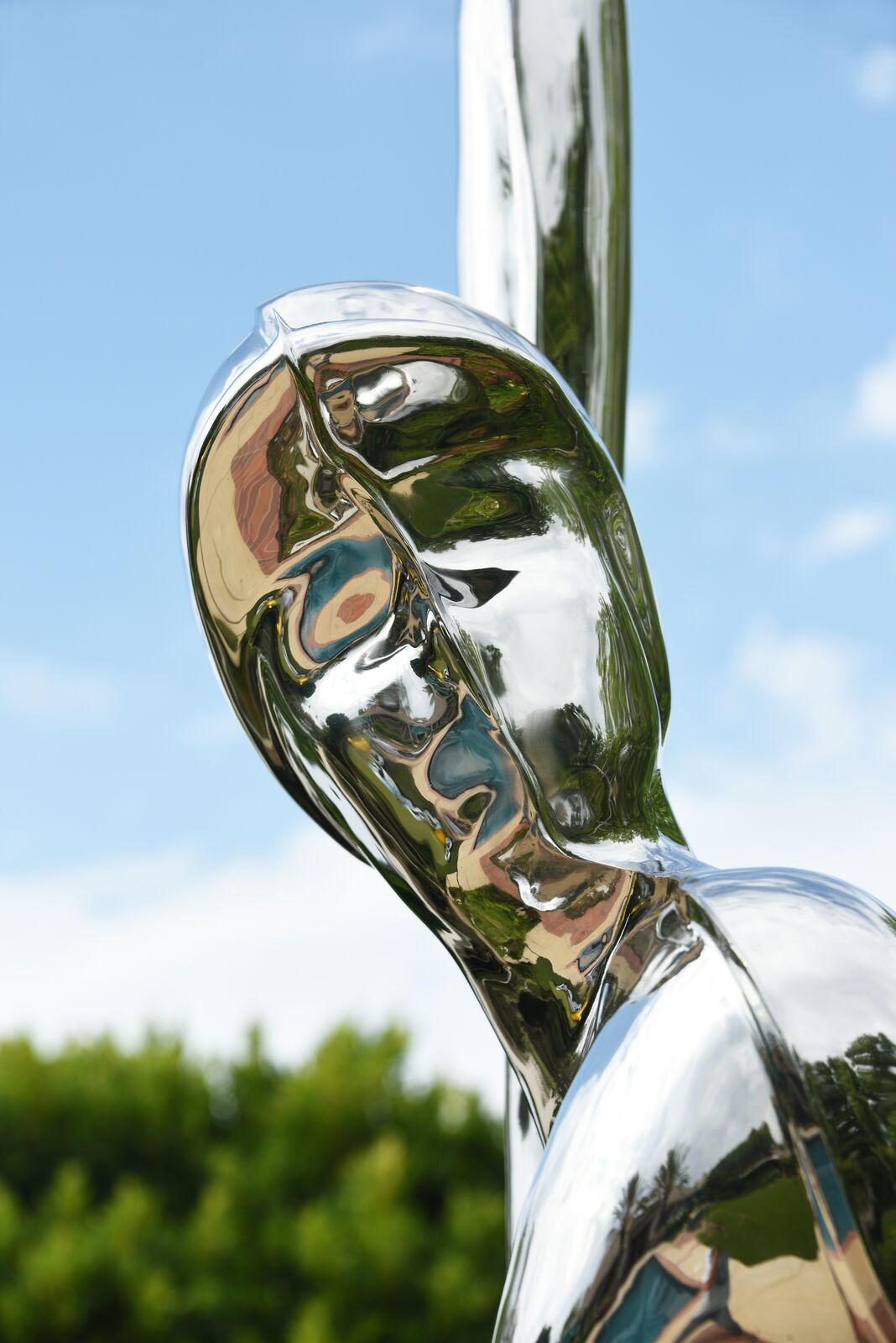 Artwork by Yoram Wolberger, TROPHY #2 (Baseball), Made of Cast stainless steel 