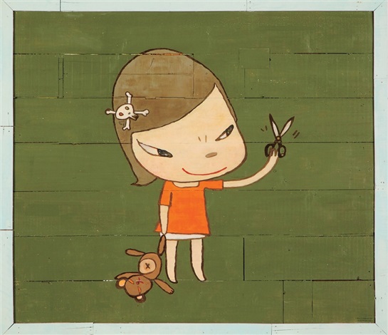 Artwork by Yoshitomo Nara, Real One, Made of Offset Lithograph 
