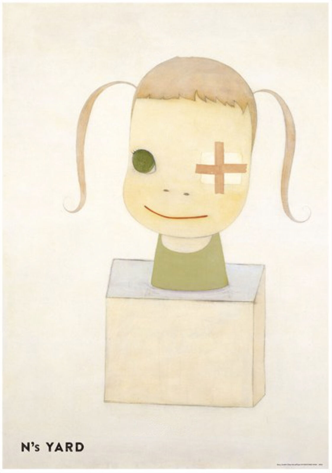 Sorry Couldn't Draw the Left Eye! by Yoshitomo Nara, 2021