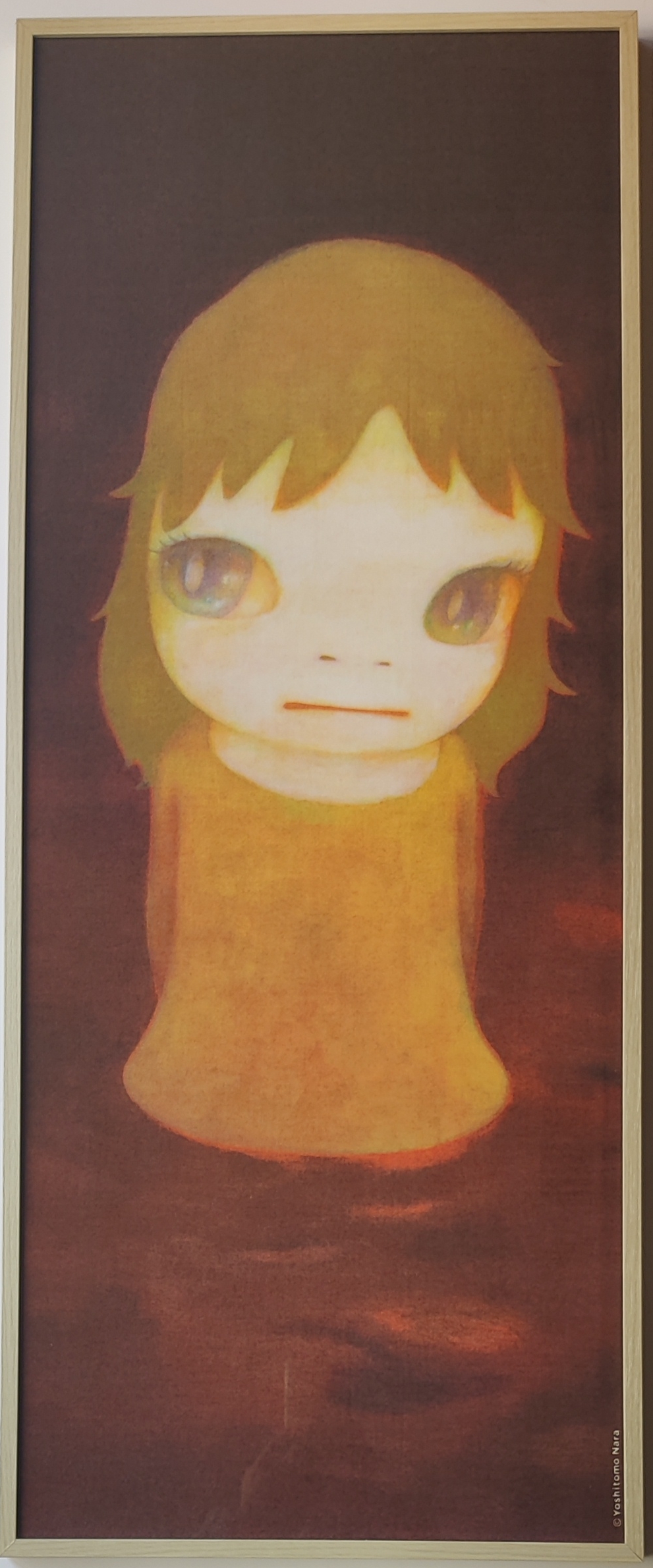 After the Acid Rain (night version) by Yoshitomo Nara, 2020