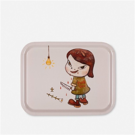 Dead Flower 2020 Remastered 2020 Art Tray by Yoshitomo Nara, 2024