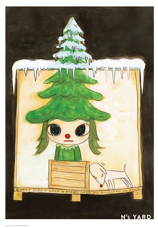 Artwork by Yoshitomo Nara, Every Clown Lost in Every Town, Made of Lithograph 