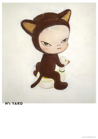 Artwork by Yoshitomo Nara, Harmless Kitty, Made of Lithograph 