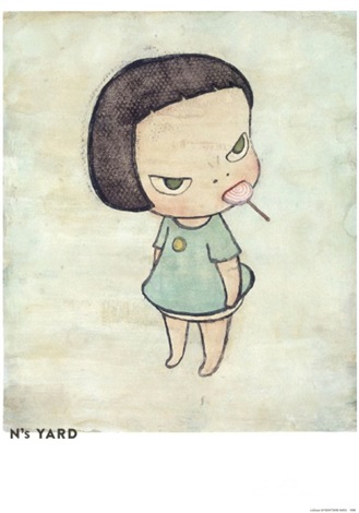 Lollipop by Yoshitomo Nara, 2021