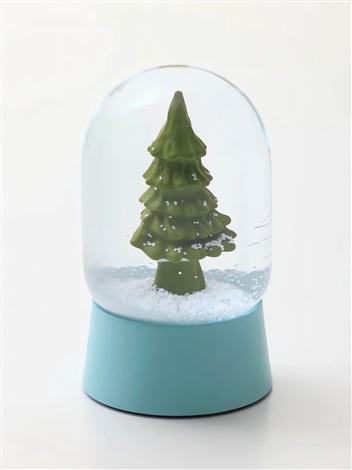 Artwork by Yoshitomo Nara, Miss Forest Snow Globe, Made of Resin, Glass 