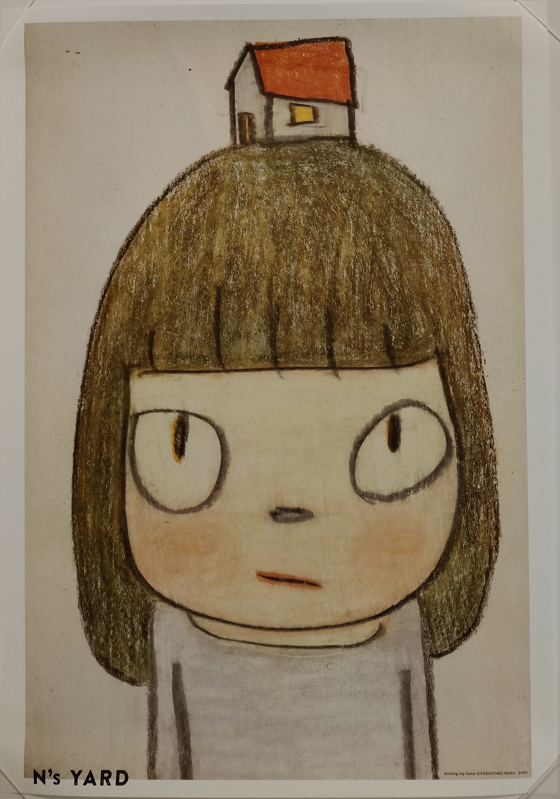 Thinking My Home by Yoshitomo Nara, null