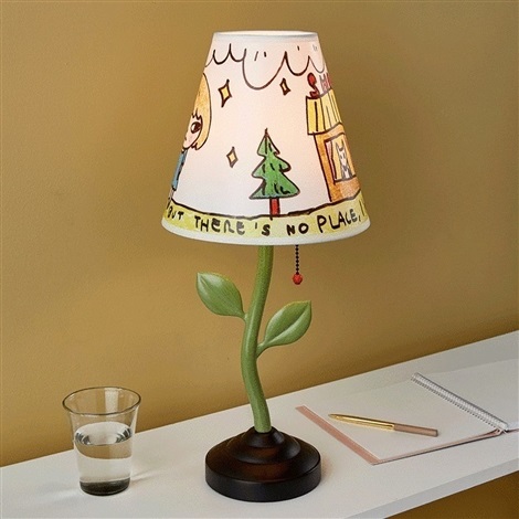 Artwork by Yoshitomo Nara, Y.N. Lamp by Yoshitomo Nara, Made of Metal, Plastic 