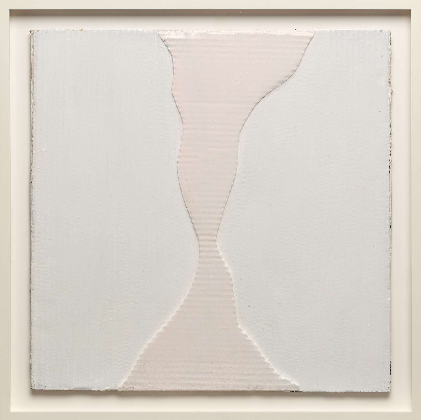 Artwork by Yto Barrada, Land and Water Forms (Bettina), Made of Acrylic and gesso on cardboard, set of ten 