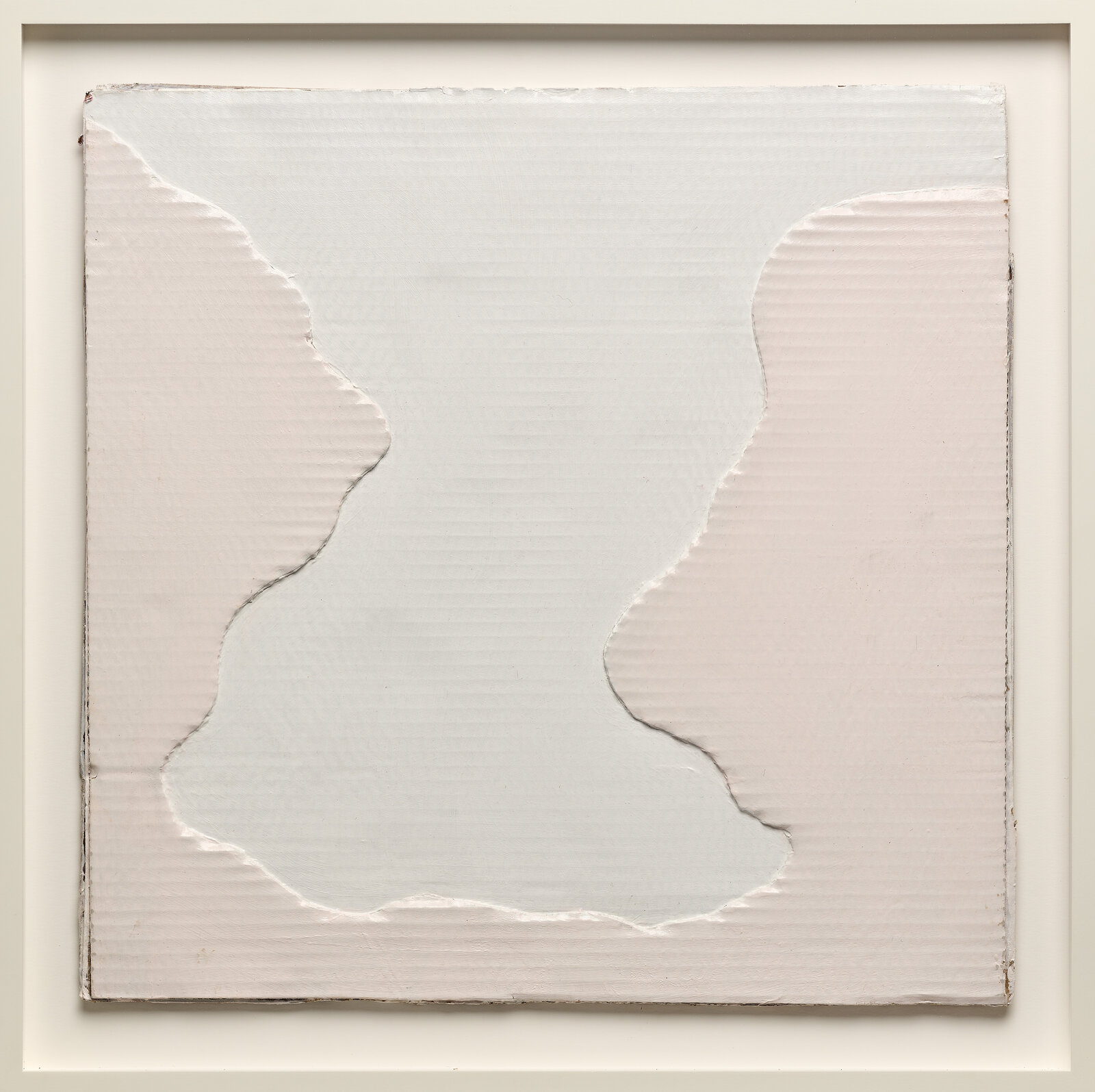 Artwork by Yto Barrada, Land and Water Forms (Bettina), Made of Acrylic and gesso on cardboard, set of ten 
