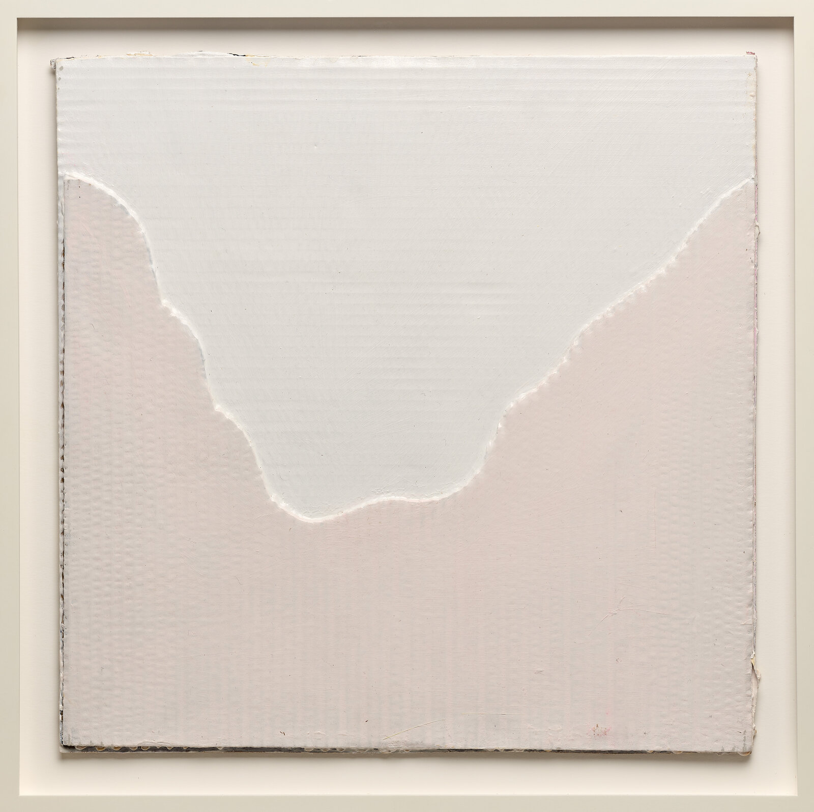 Artwork by Yto Barrada, Land and Water Forms (Bettina), Made of Acrylic and gesso on cardboard, set of ten 