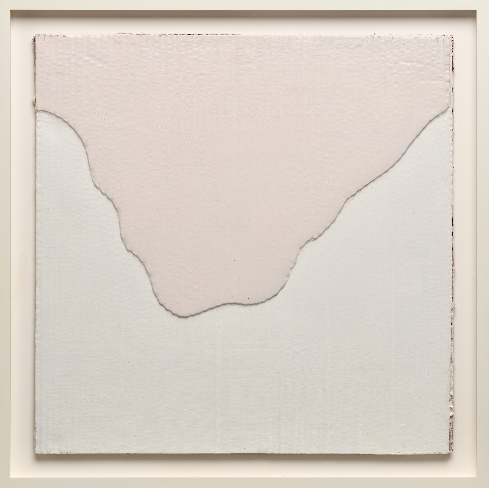 Artwork by Yto Barrada, Land and Water Forms (Bettina), Made of Acrylic and gesso on cardboard, set of ten 