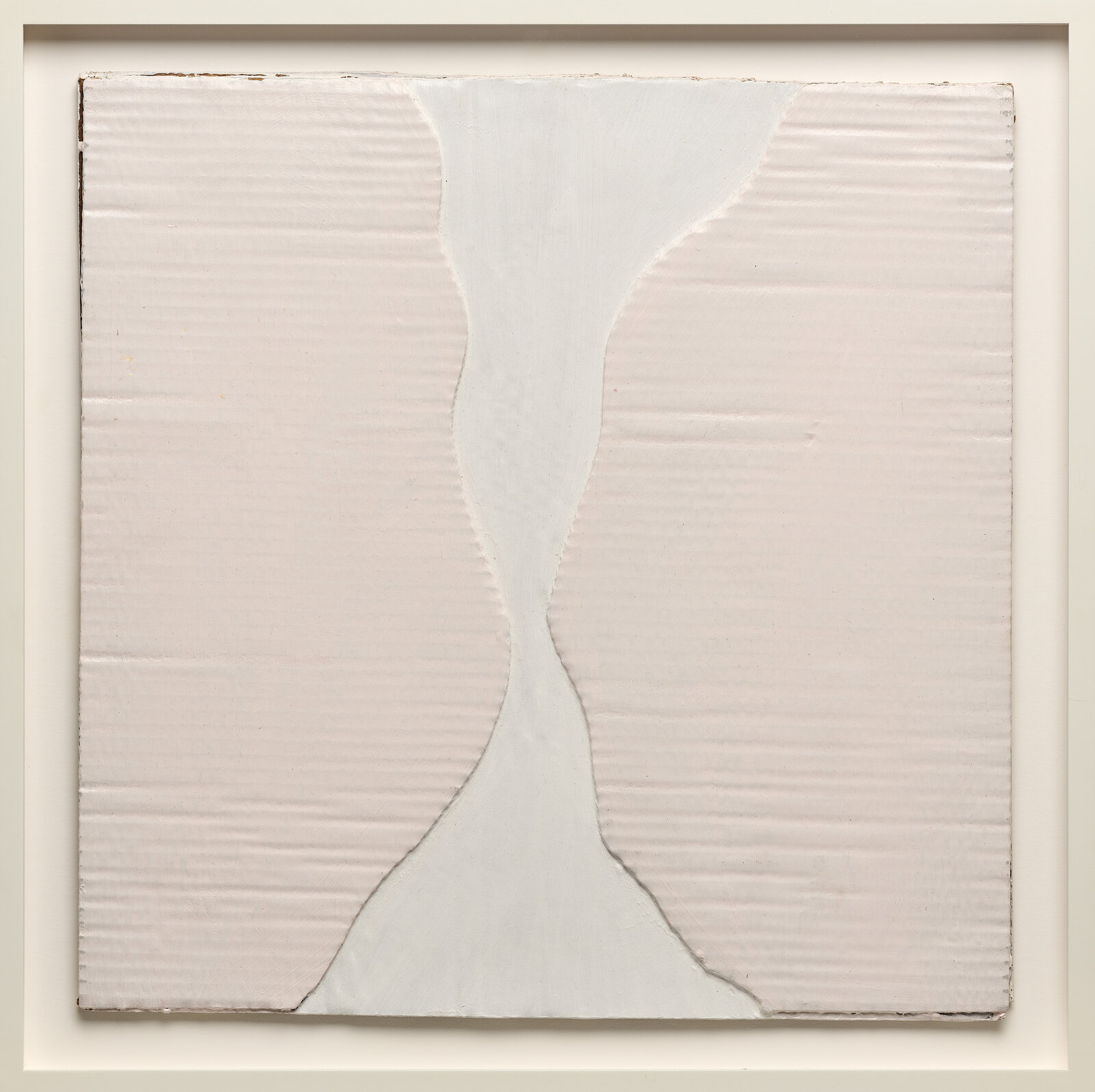 Artwork by Yto Barrada, Land and Water Forms (Bettina), Made of Acrylic and gesso on cardboard, set of ten 