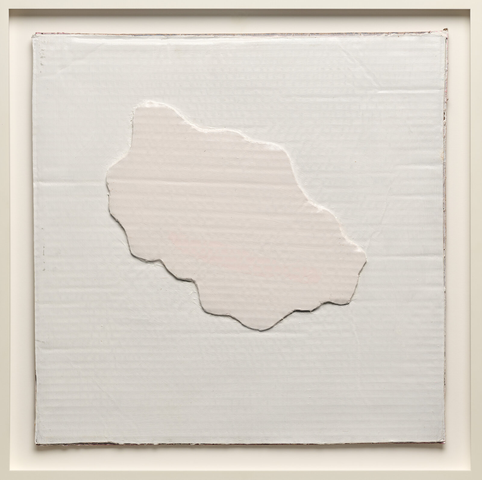 Artwork by Yto Barrada, Land and Water Forms (Bettina), Made of Acrylic and gesso on cardboard, set of ten 