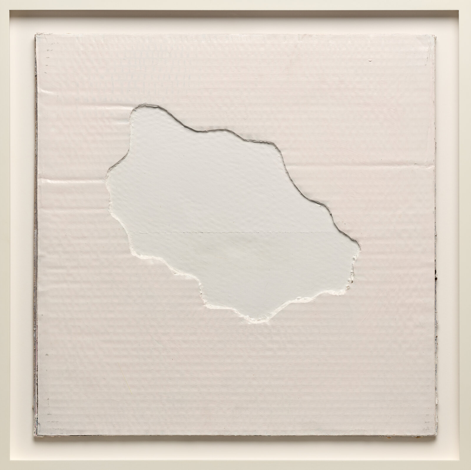 Artwork by Yto Barrada, Land and Water Forms (Bettina), Made of Acrylic and gesso on cardboard, set of ten 