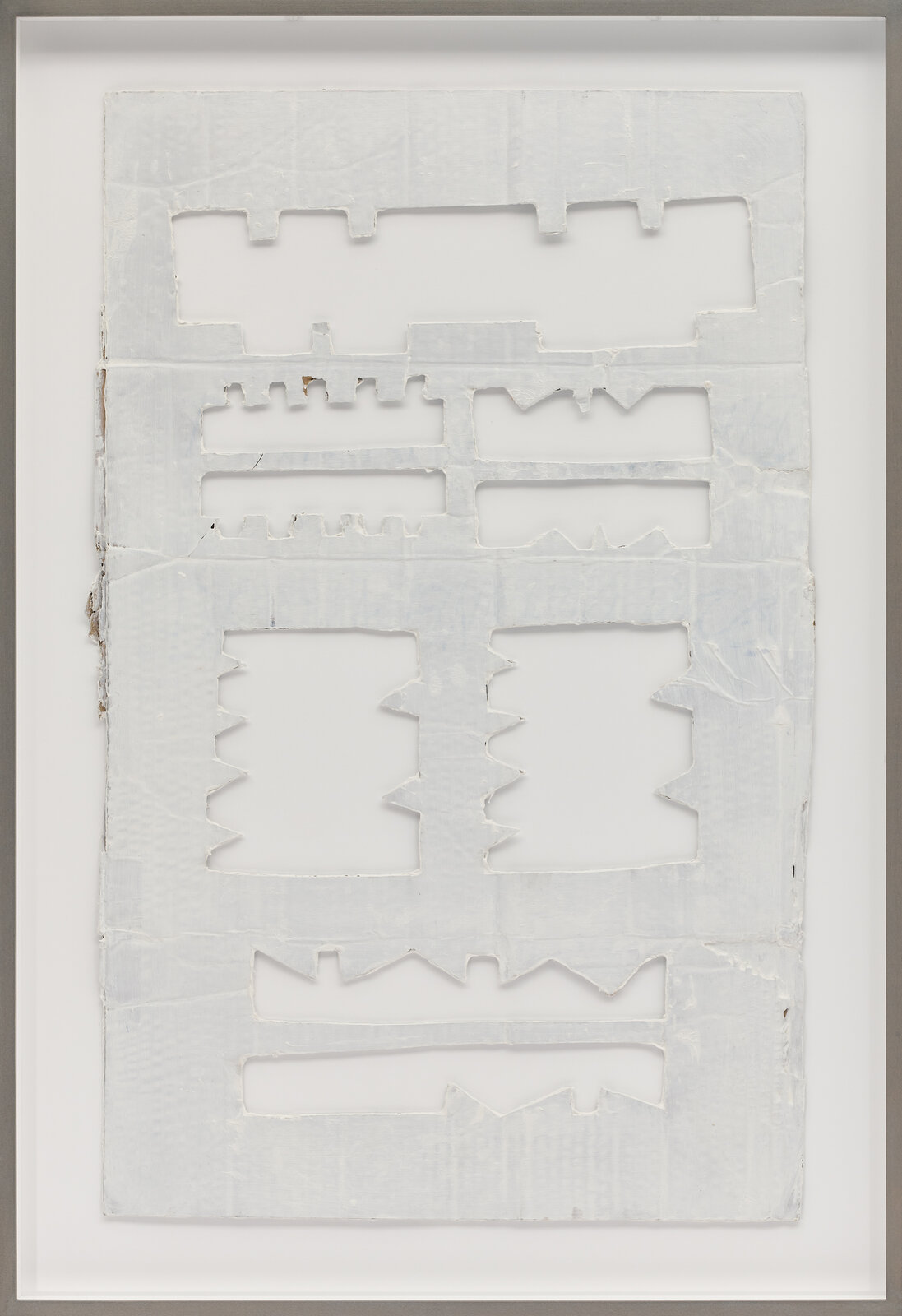 Grinding Teeth (Paste Paper Tools Cutout), Casa Barragán series by Yto Barrada, 2021