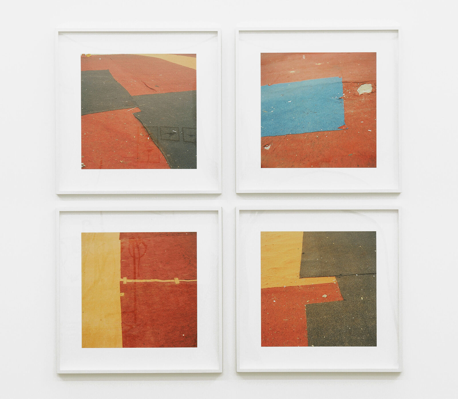 Untitled (Felt circus flooring, Tangier) by Yto Barrada, 2013-2015