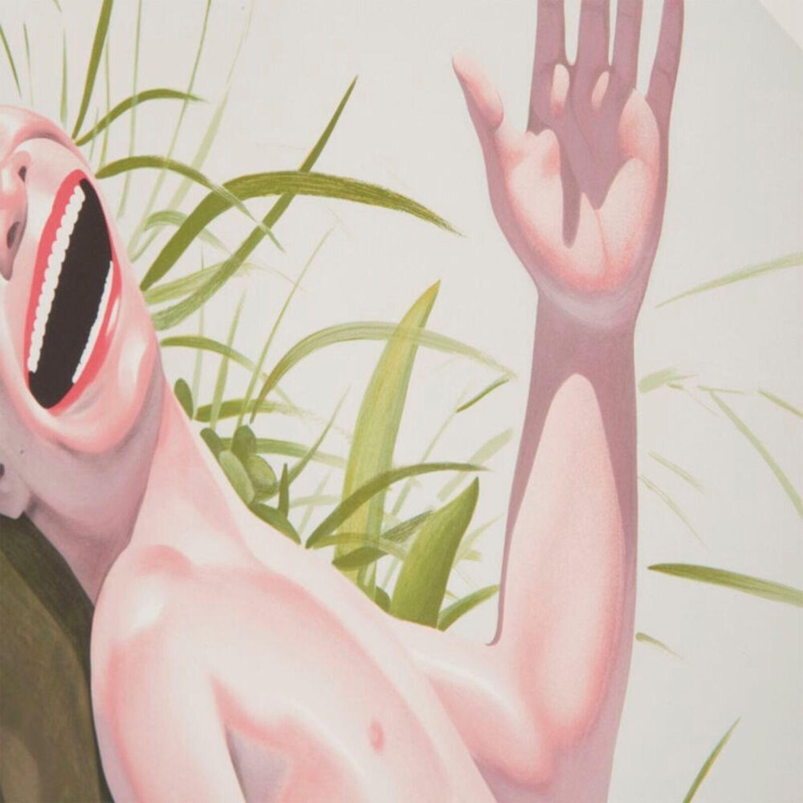 Artwork by Yue Minjun, Hero Here, Made of Lithograph on paper 