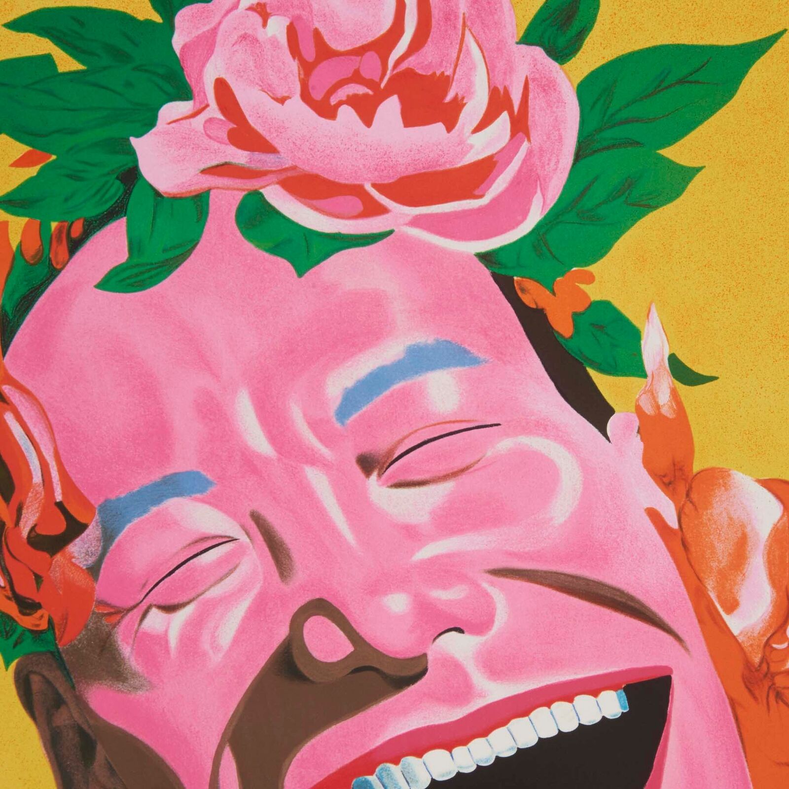 Artwork by Yue Minjun, Remarkable People, Made of Lithograph on paper 