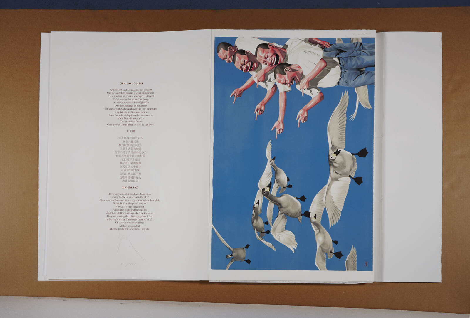 Artwork by Yue Minjun, Snatched Ecstasy (Portfolio of 20), Made of Lithography 