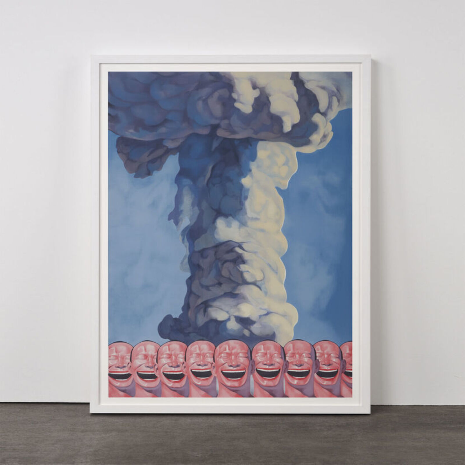 Artwork by Yue Minjun, Snatched Ecstasy (Portfolio of 20), Made of Lithography 