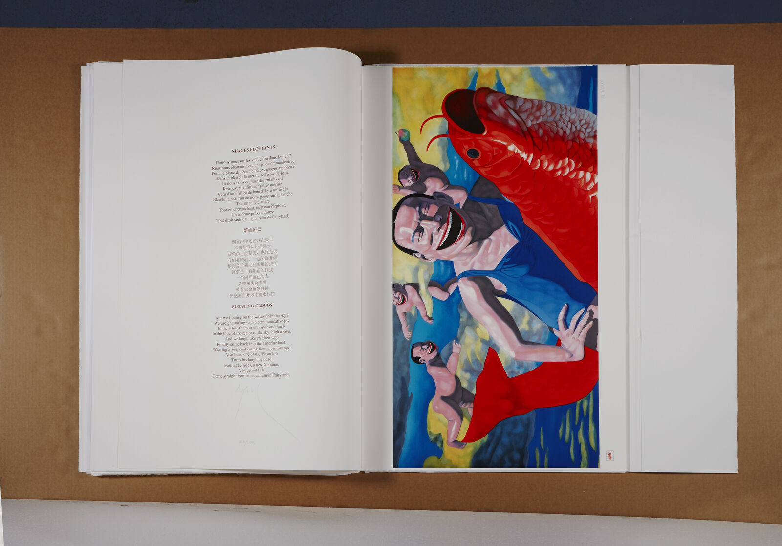 Artwork by Yue Minjun, Snatched Ecstasy (Portfolio of 20), Made of Lithography 