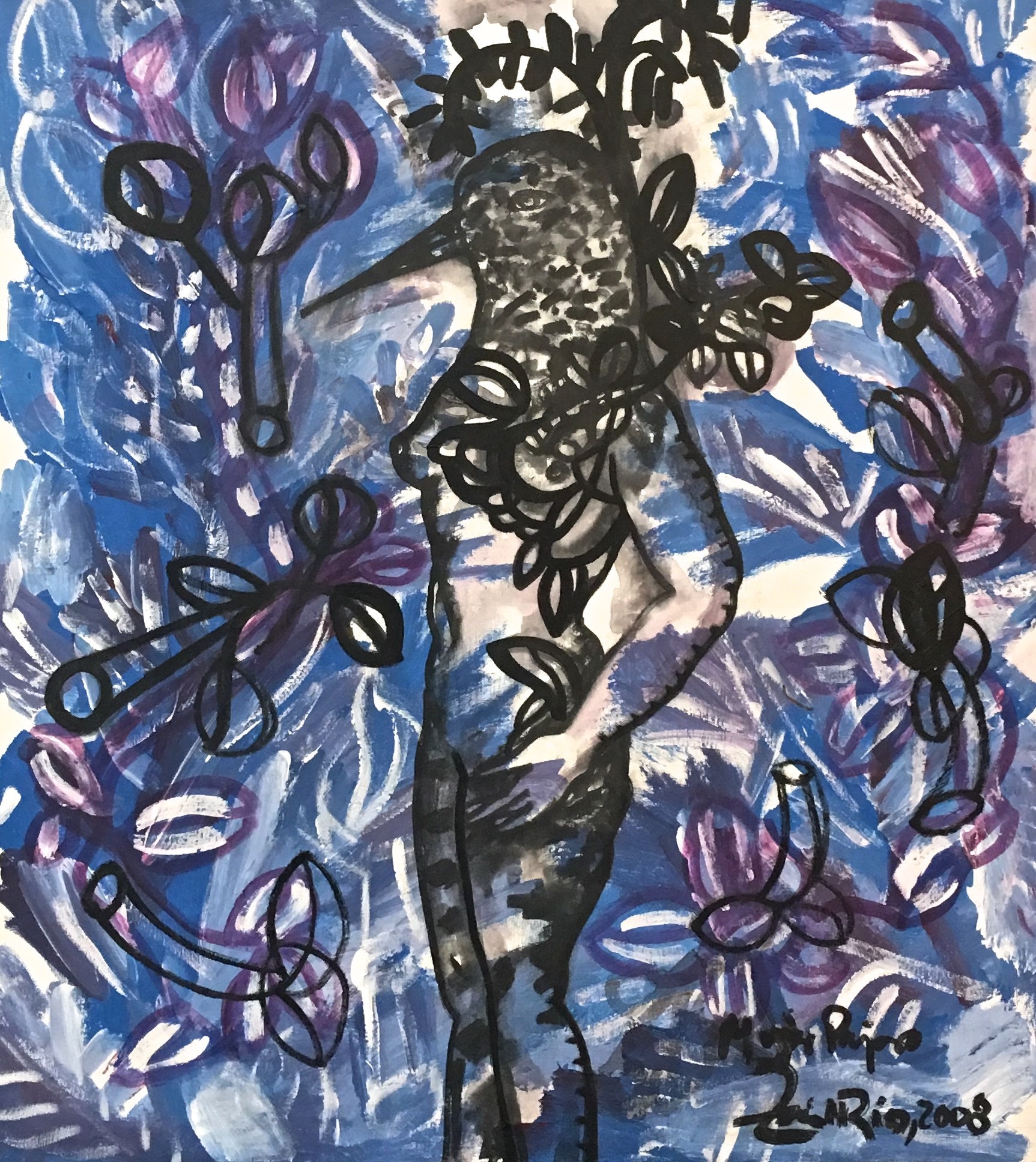 Mujer pájaro by Zaida del Rio, 2008