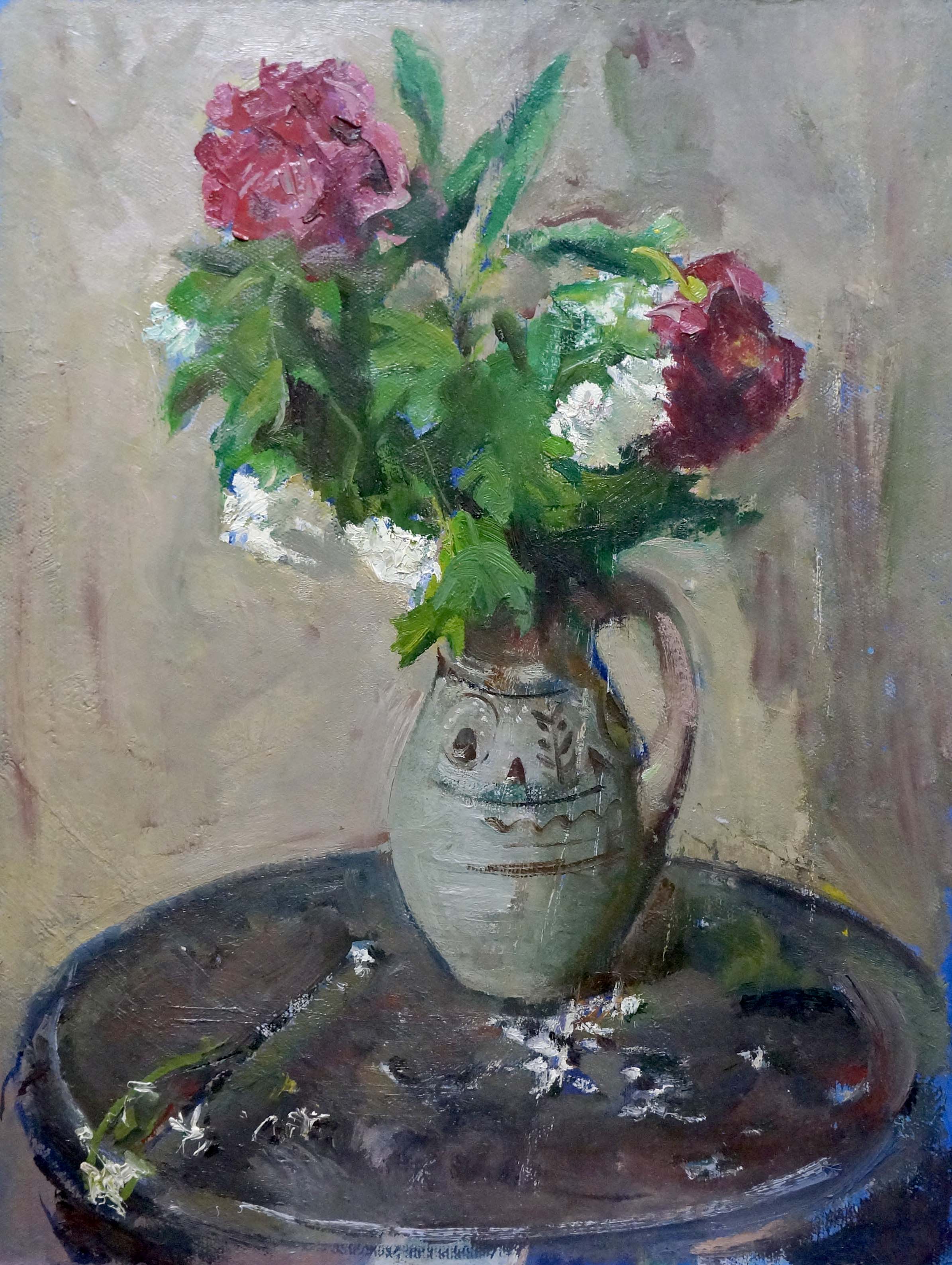 Gifted bouquet of flowers by Zinaida Zatsepina, null