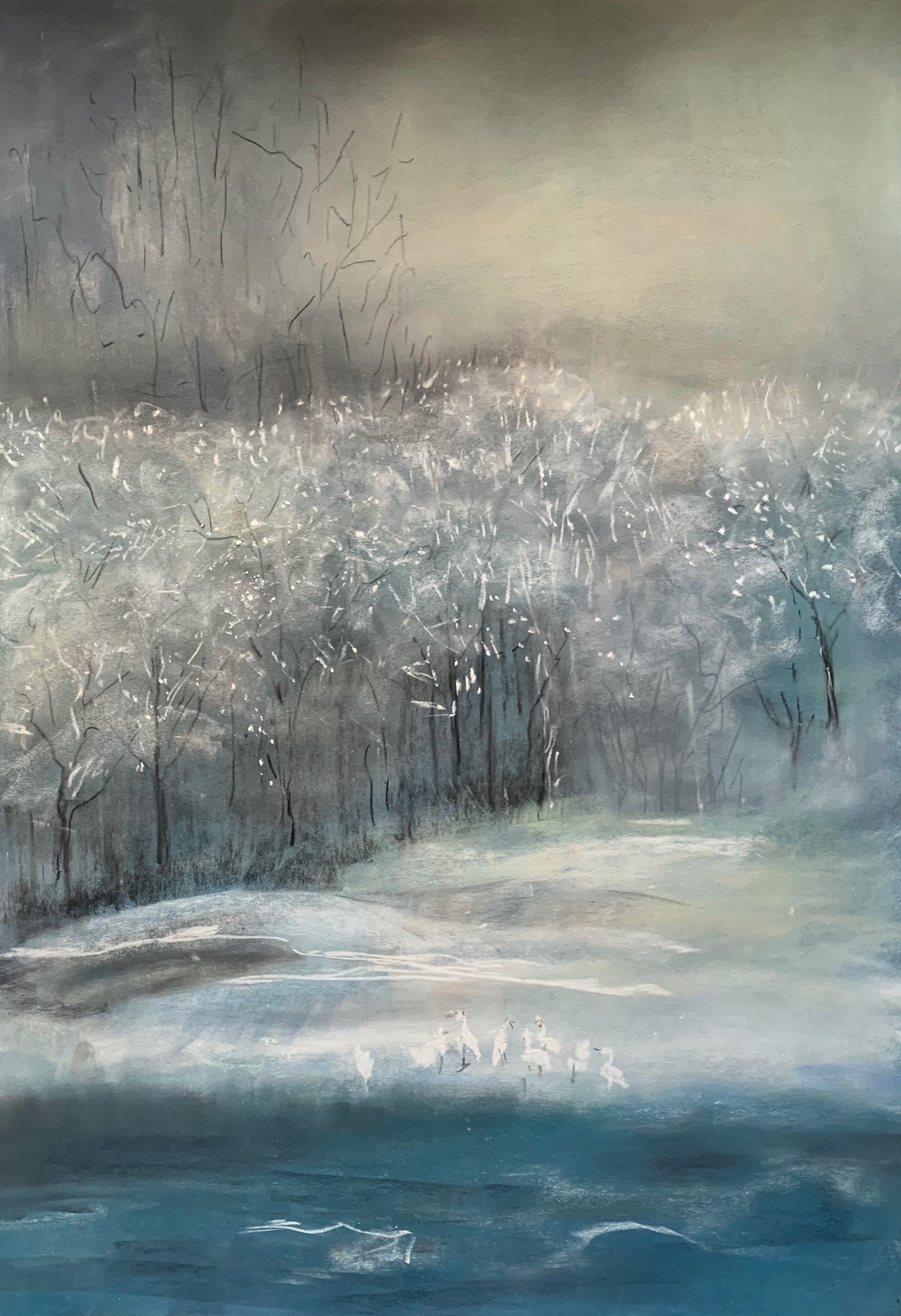 Winter Mood by Zdenka Palkovic, 2021