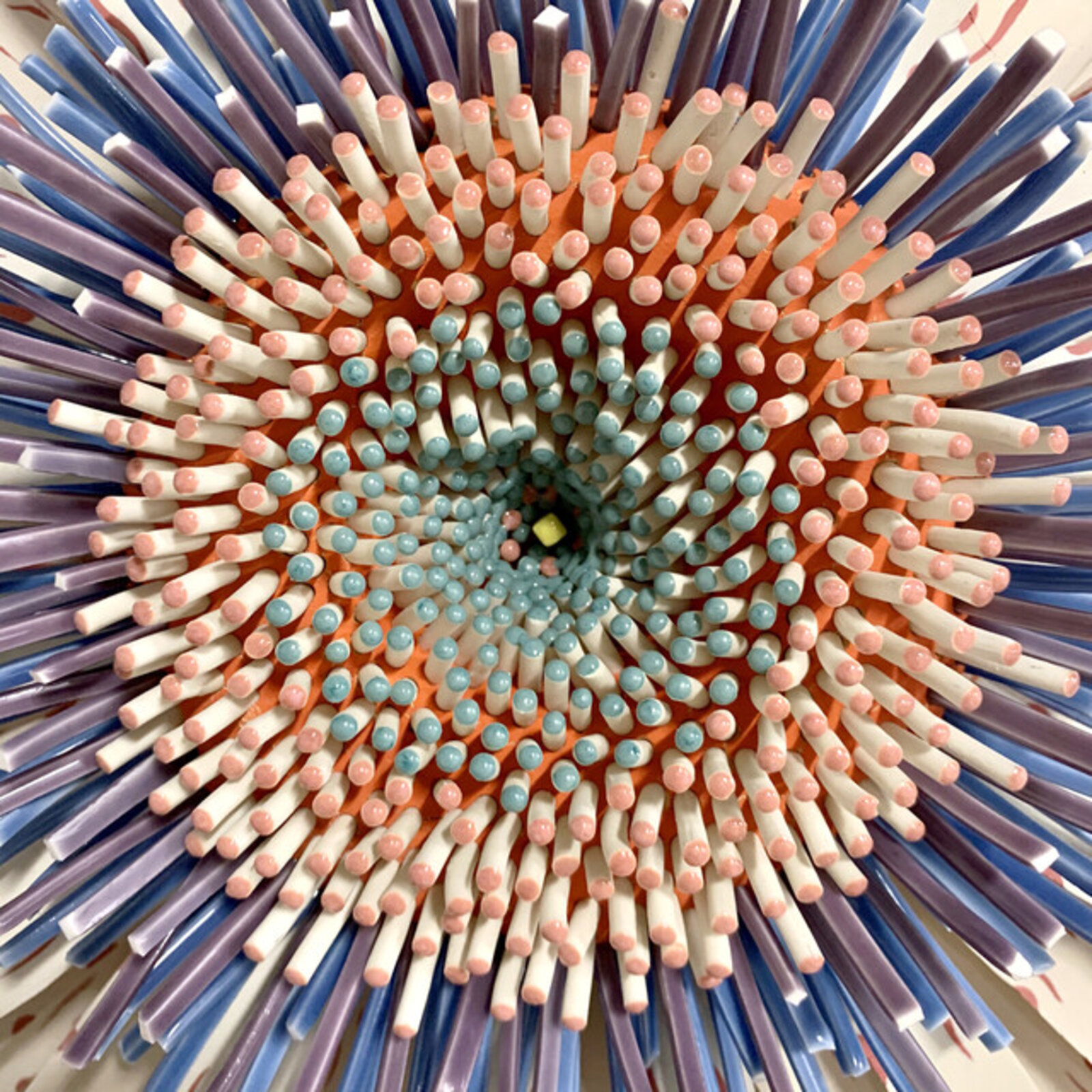 Artwork by Zemer Peled, Shards Flower 24, Made of Porcelain 