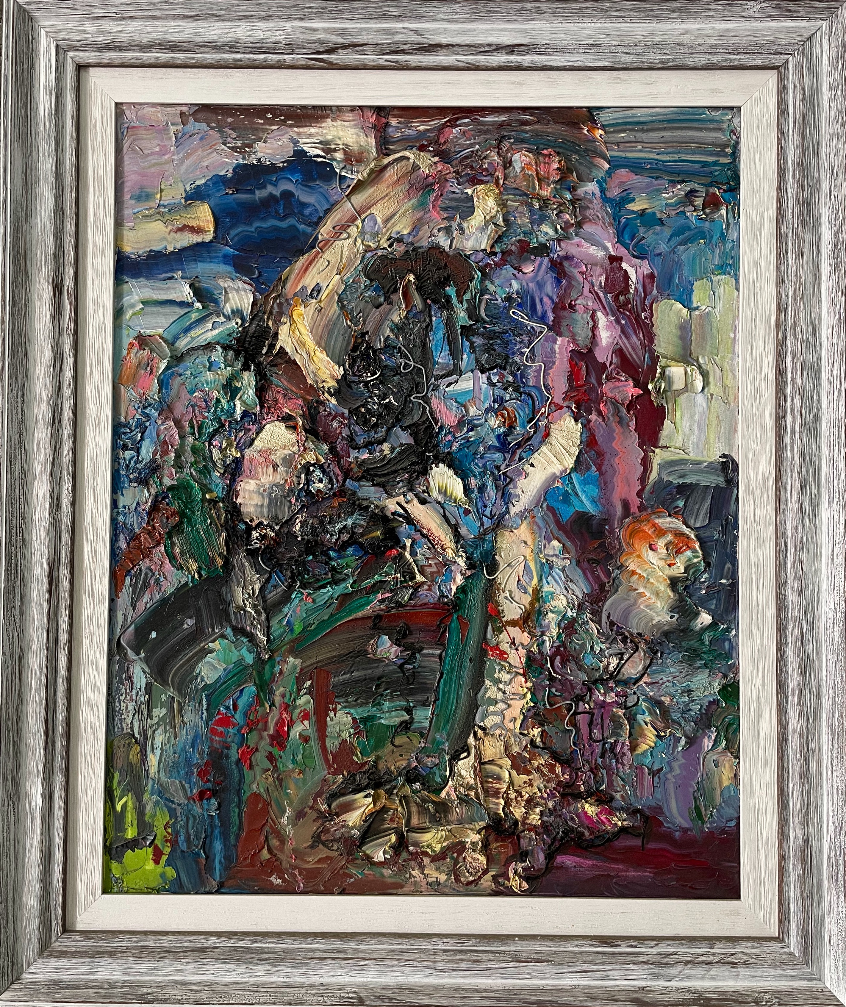 Abstract Expressionism No.4 by Zenan  Fu, 2016