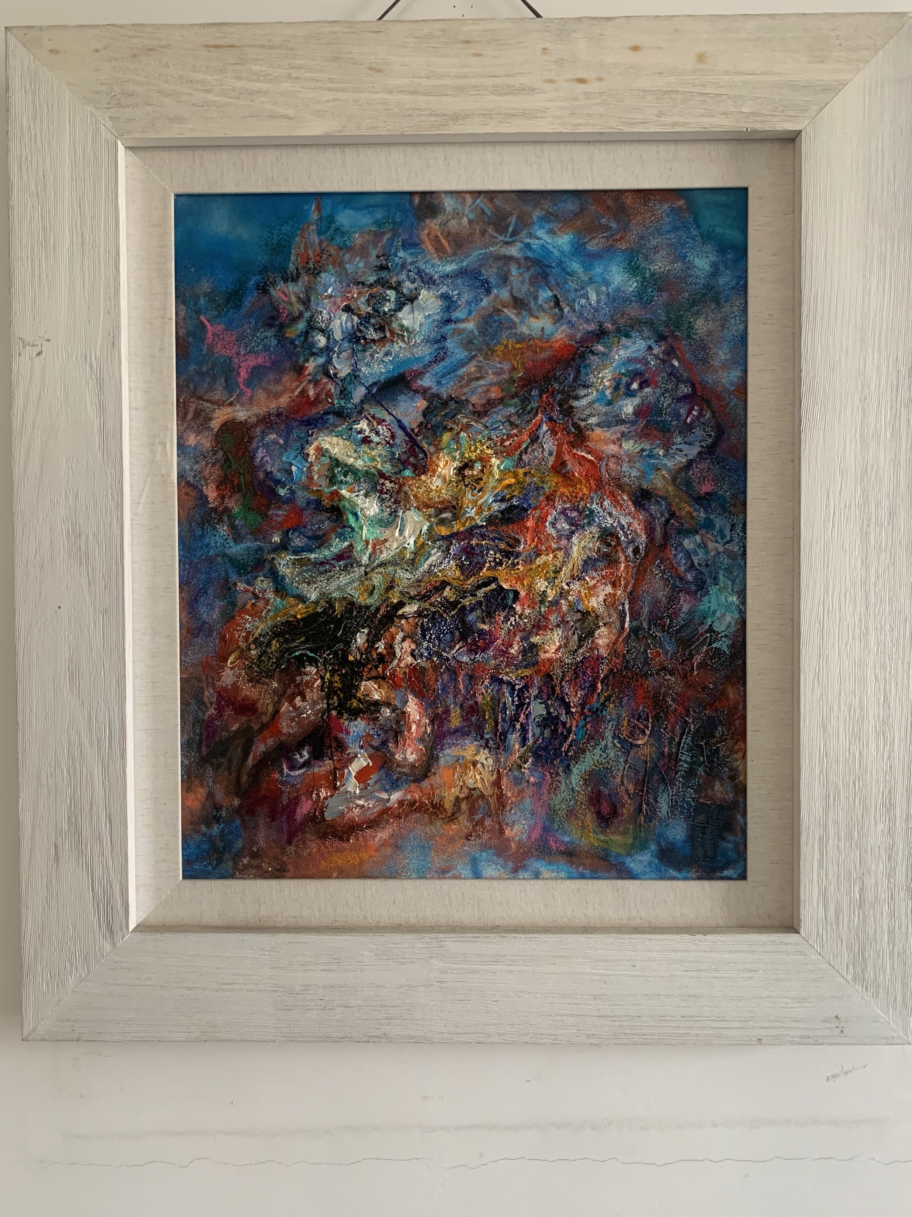 Abstract expressionism No.7 by Zenan  Fu, 2020