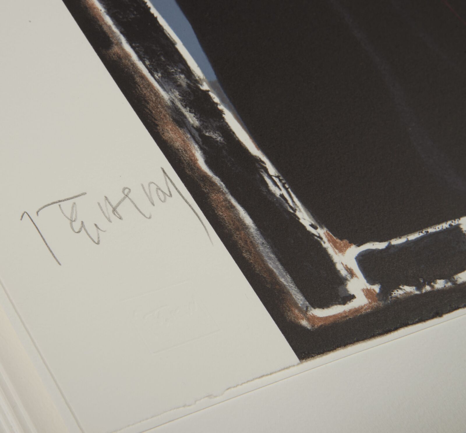 Artwork by Zhang Xiaogang, Bloodline: Big Family, Made of Litography 