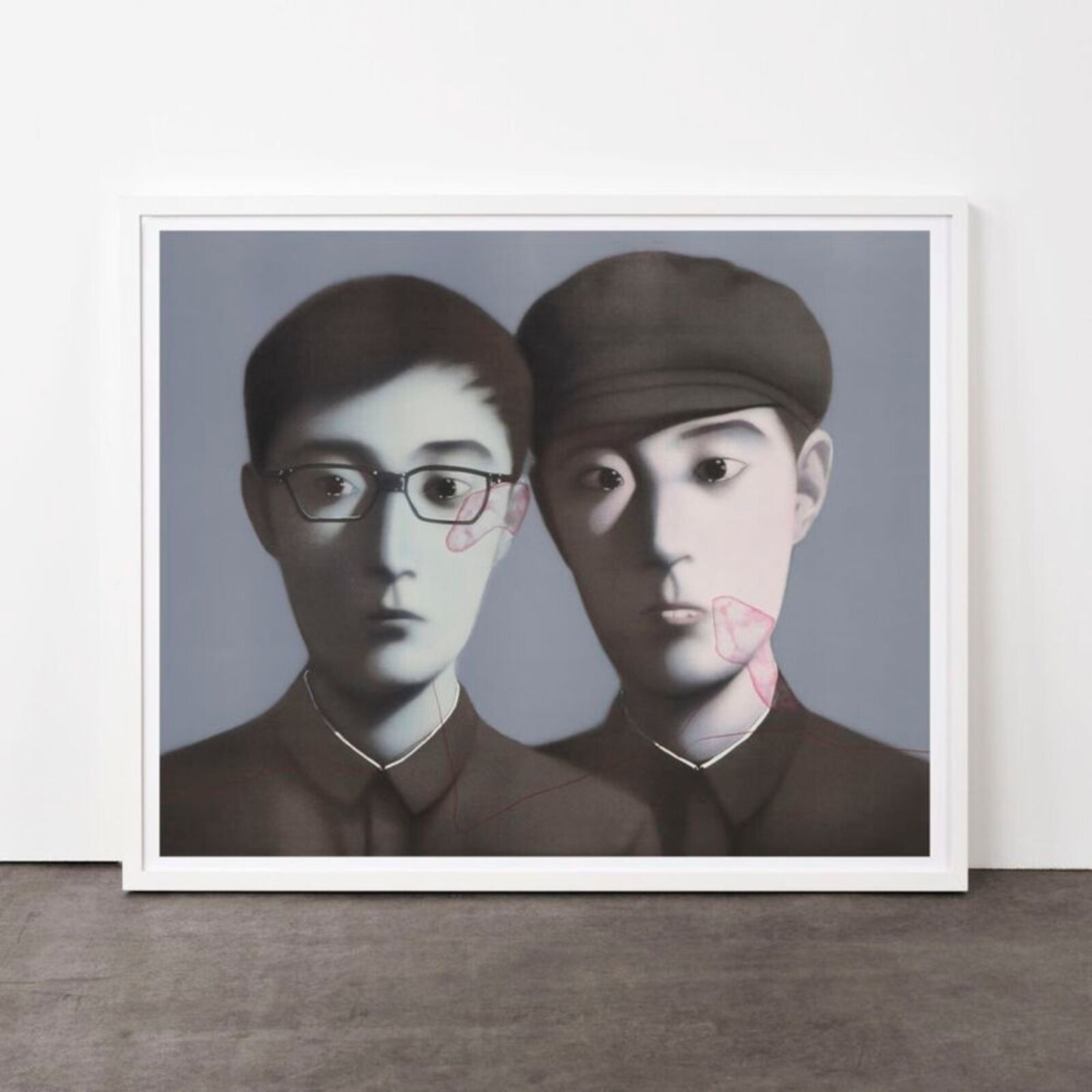 Artwork by Zhang Xiaogang, Description, Made of Lithograph 