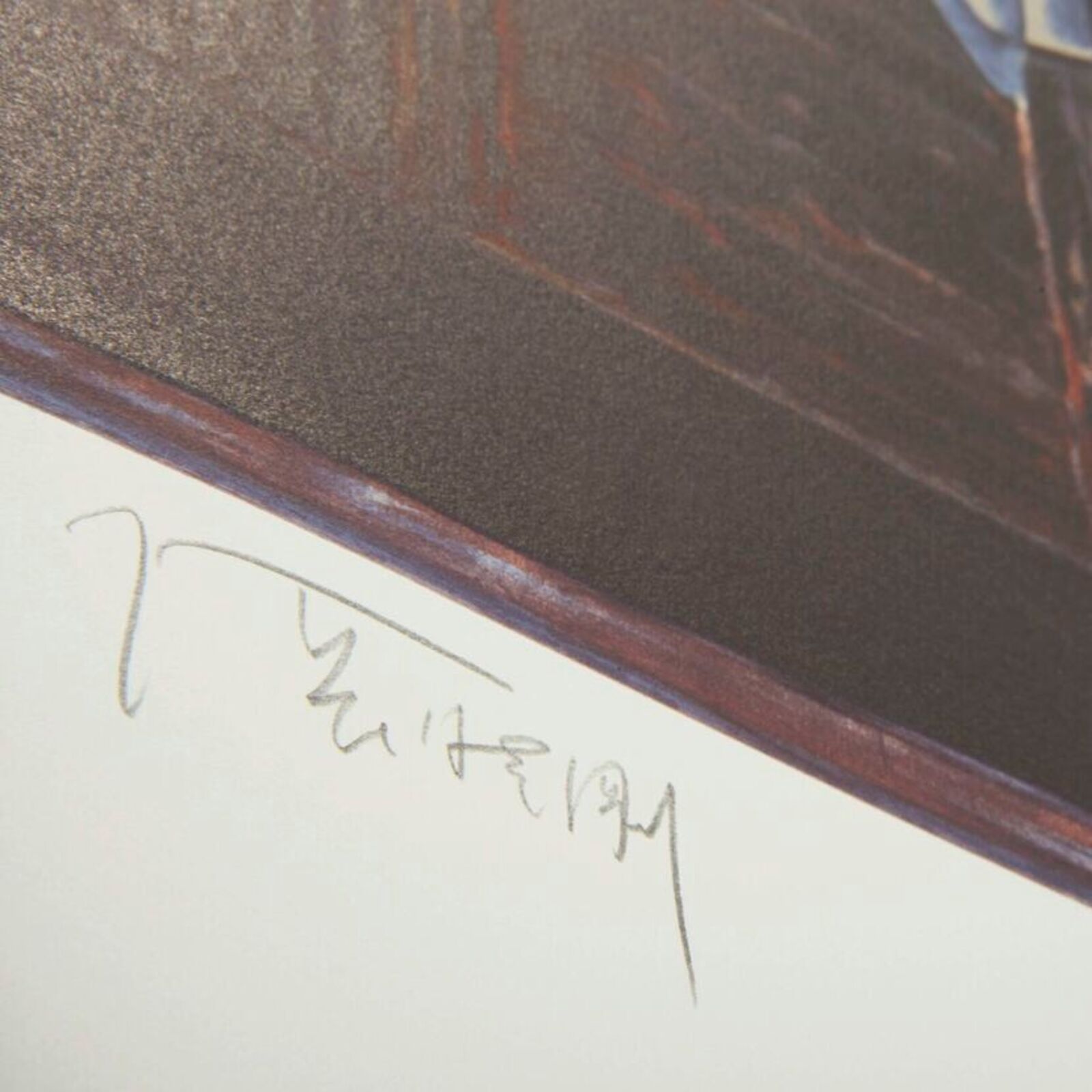 Artwork by Zhang Xiaogang, Genesis, Made of Lithography 