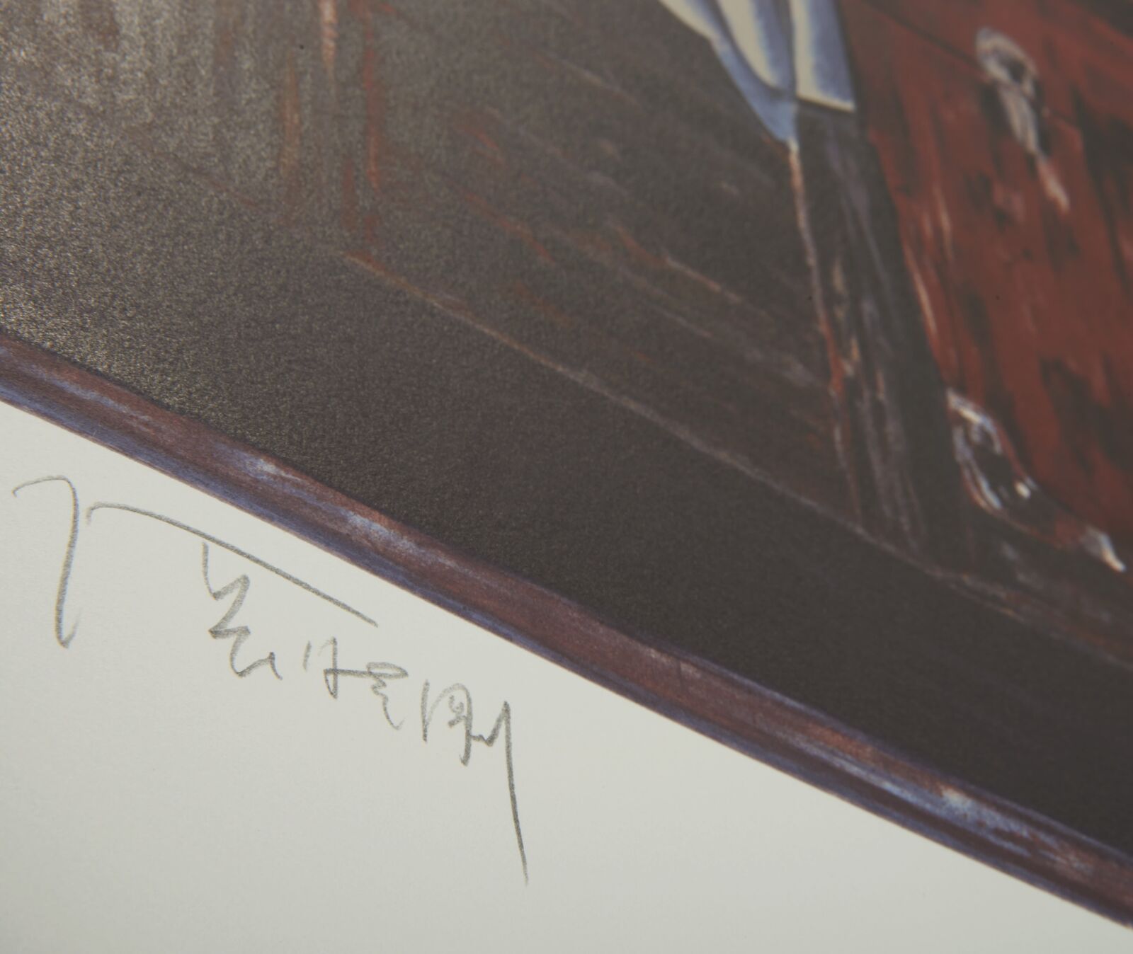 Artwork by Zhang Xiaogang, Genesis, Made of Lithography 