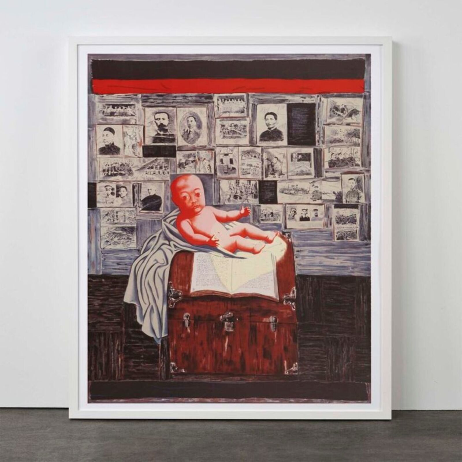 Artwork by Zhang Xiaogang, Genesis, Made of Lithography 