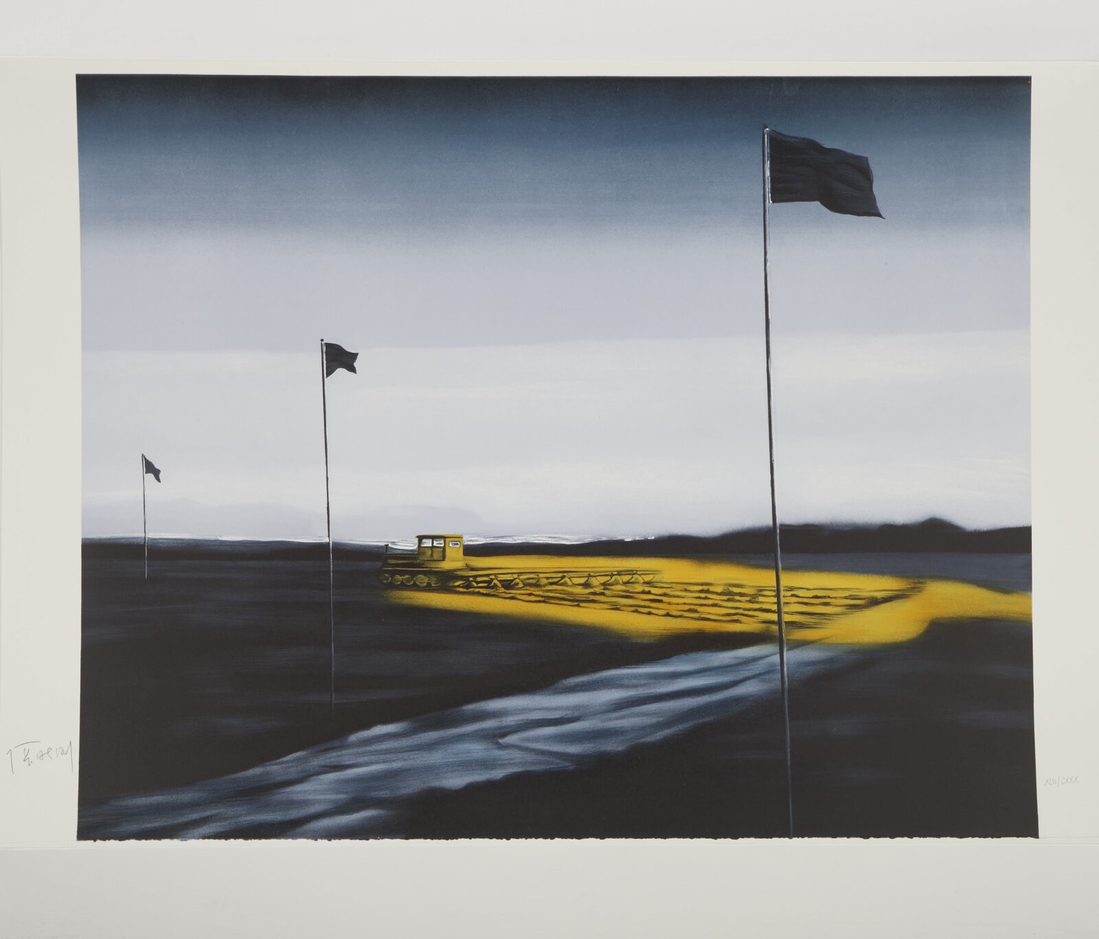 Landscape by Zhang Xiaogang, 2009