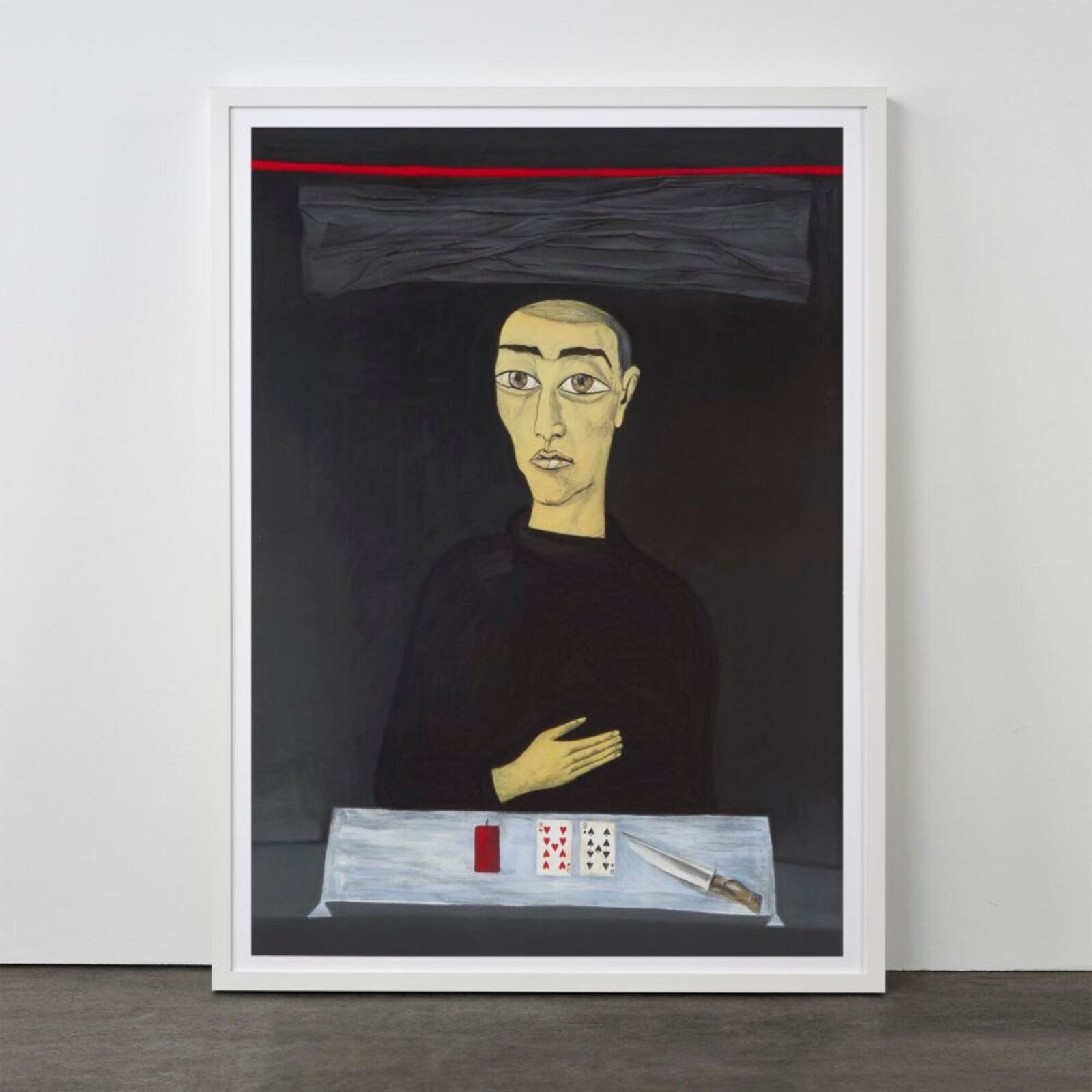 Artwork by Zhang Xiaogang, Nine of Hearts Nine of Spades, Made of Lithography 