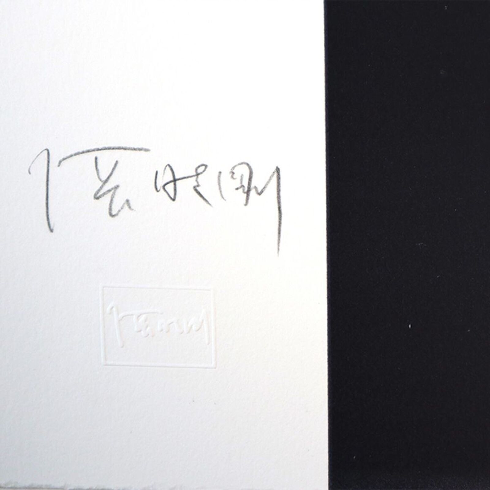 Artwork by Zhang Xiaogang, The Martyr's Blood, Made of Lithograph 