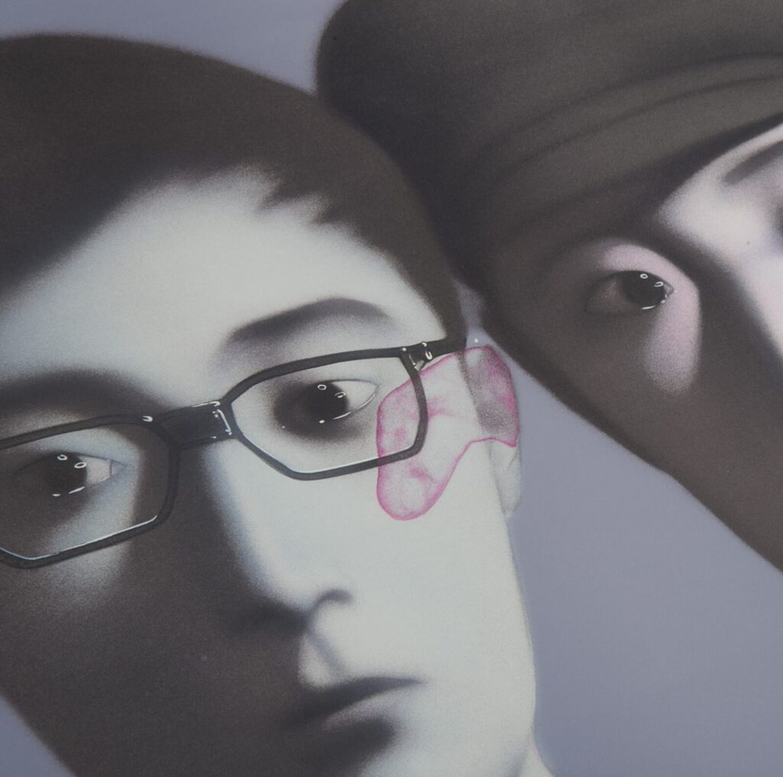 Artwork by Zhang Xiaogang, Description, Made of Lithograph 