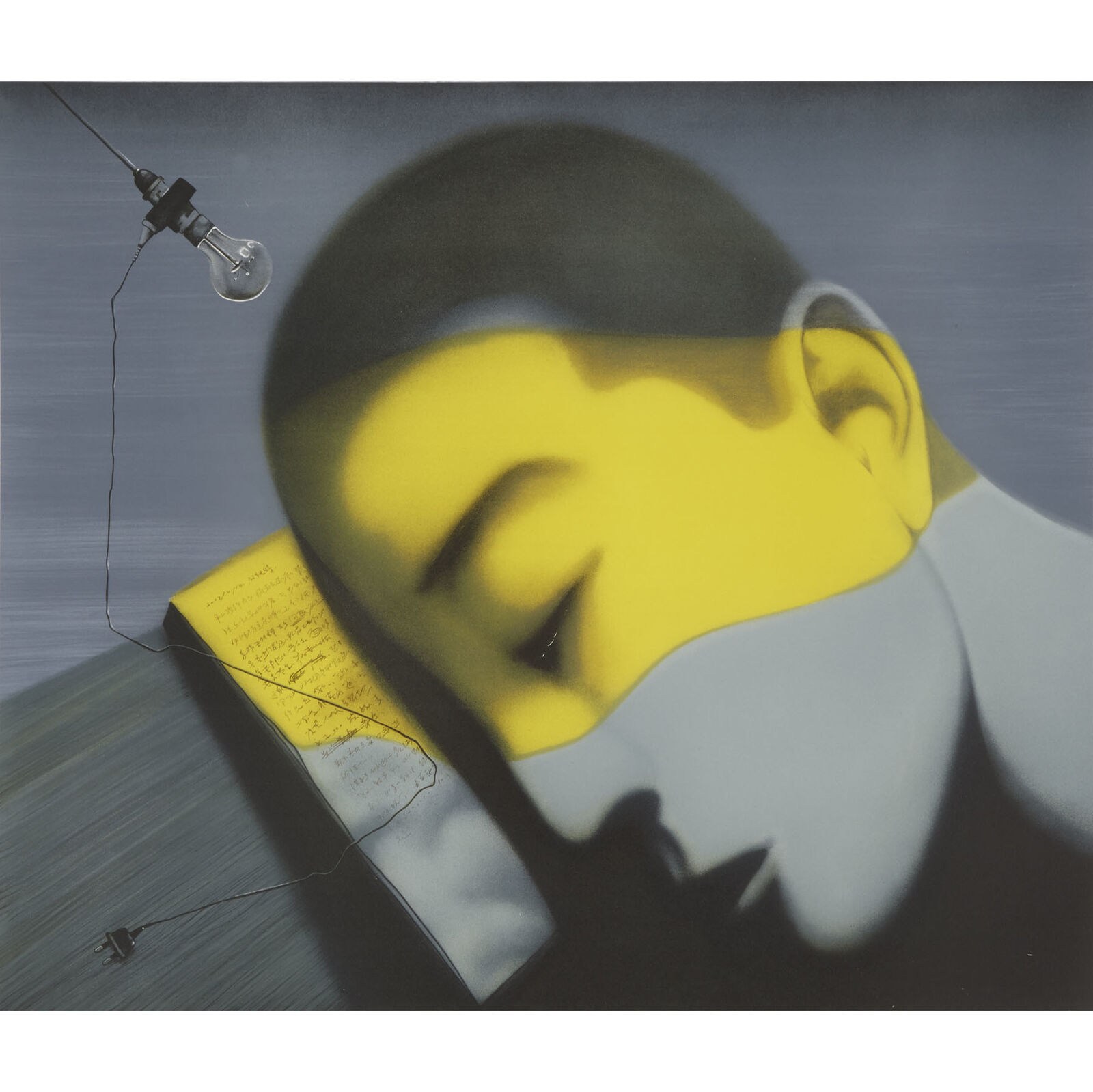Artwork by Zhang Xiaogang, The Storyteller´s Enchantments (Portfolio of 20), Made of Litography 