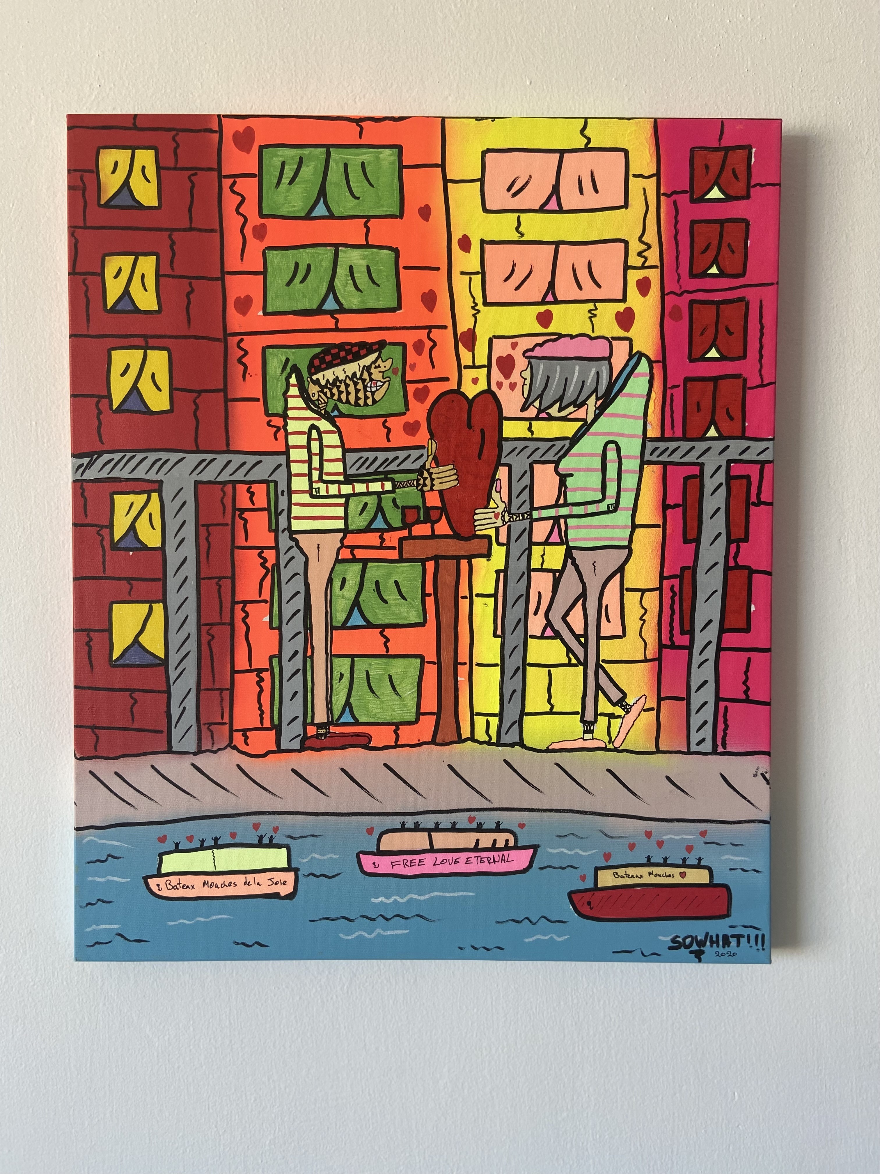 Un Pause D'Amour au ile de la Cite by Ziv  Lahat, 2020